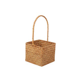Load image into Gallery viewer, Handmade Straw Seagrass Rustic Wedding Favor Party Decoration Rope Woven Flower Basket Storage Home Decor Hand Baskets