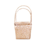 Load image into Gallery viewer, Handmade Straw Seagrass Rustic Wedding Favor Party Decoration Rope Woven Flower Basket Storage Home Decor Hand Baskets