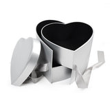 Load image into Gallery viewer, Pearlescent Heart Gift Box Large with Ribbon
