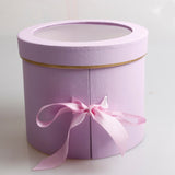Load image into Gallery viewer, Double Layer Round Flower Hat Boxes with Ribbon
