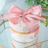 Load image into Gallery viewer, Set of 5 Round Party Favor Box with Ribbon