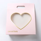 Load image into Gallery viewer, 10Pcs Heart Cardboard Flower Bouquet Bags