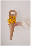 Load image into Gallery viewer, 10pcs Kraft Paper Flower Bags Bouquet Sleeves