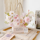 Load image into Gallery viewer, 4pcs Double-Sided Kraft Paper Bag for Flowers Packaging