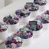 Load image into Gallery viewer, round floral gift box
