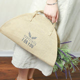Load image into Gallery viewer, Linen Handbag Bag for Flower Bouquet Packaging