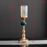 Load image into Gallery viewer, Crystal Candle Holders Candle Lantern Gold Candle Holders Wedding Centerpieces Center Table Candlesticks Parties Home Decor