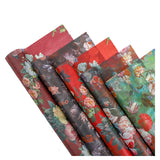 Load image into Gallery viewer, vintage floral wrapping non-woven paper roll 