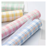 Load image into Gallery viewer, 20 Sheets Vintage Plaid Wrapping Paper Waterproof for Bouquet Flower