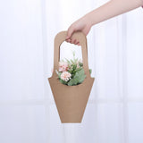 Load image into Gallery viewer, 20Pcs Kraft Paper Flower Bouquets Bags with Handle