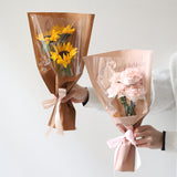 Load image into Gallery viewer, 60pcs Waterproof Kraft Paper Bouquet Packaging Bags