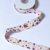 Load image into Gallery viewer, Vintage Floral Printing Cotton Fabric Ribbon 10Yard for Bouquets Gifts Wrapping