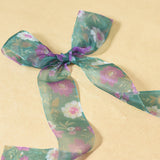 Load image into Gallery viewer, 3 Rolls Vintage Style Chiffon Ribbon 1Inch 5Yard for Bouquets Gifts Wrapping