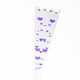 Load image into Gallery viewer, 100pcs Single Flower Packaging Plastic Bags Cellophane Sleeve 12x37x3cm