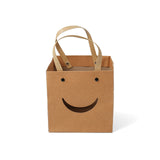 Load image into Gallery viewer, 12pcs Smiling Face Kraft Flower Wrapping Bags