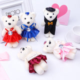 Load image into Gallery viewer, 10pcs Foam Bears for Crafts DIY Bear Bouquet Gifts Making