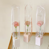 Load image into Gallery viewer, 10pcs Transparent PVC Single Flower Wrapping Box