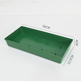 Load image into Gallery viewer, 10pcs Green Centerpiece Trays for Flower Arrangements